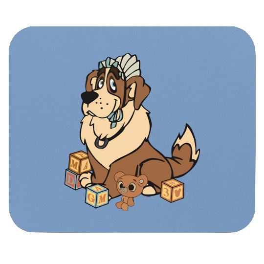 Disney Nana Dog And Toys Mouse Pads, Disney Peter Pan Mouse Pads