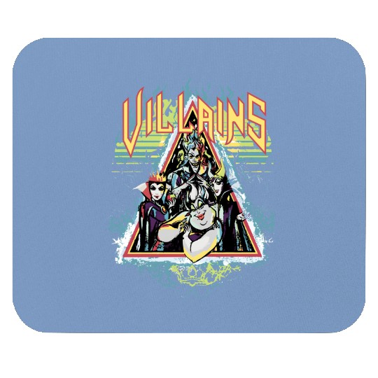 Retro Disney Villains Characters Maleficent Ursula Evil Mouse Pads