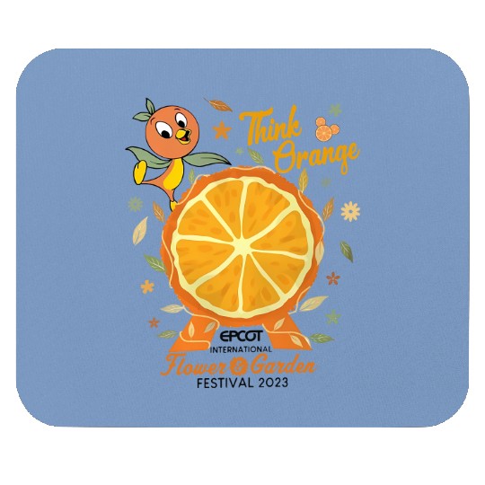 Disney Orange Bird Epcot Mouse Pads, Disney Epcot International Flower and Garden Festival 2023