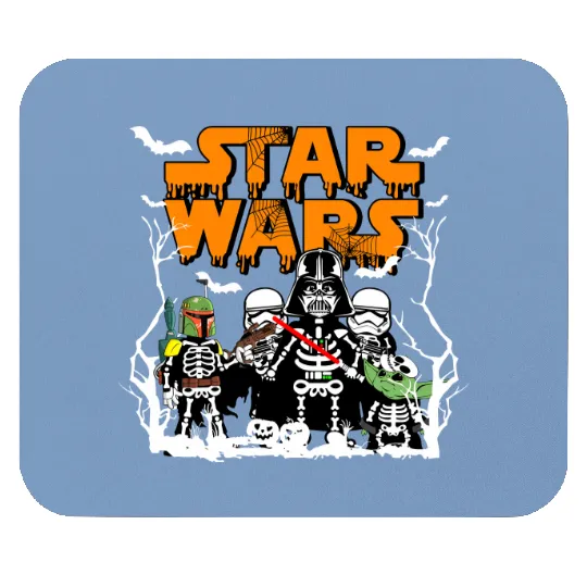 Star Wars Skeletons Mouse Pads, Halloween Mouse Pads, Disney Halloween Mouse Pads, Spooky Mouse Pads