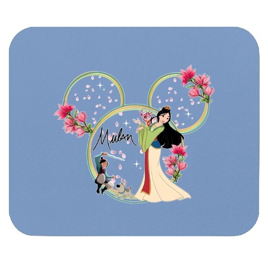 Mulan Princess Mouse Pads, Disney Princess Mouse Pads, Mulan And Mushu Mouse Pads