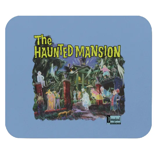 Vintage Haunted Mansion Mouse Pads, Disneyland Haunted Mansion Mouse Pads