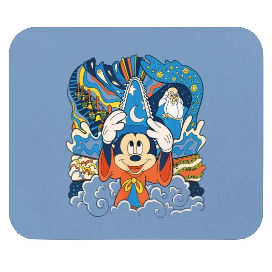 Disney Fantasia Sorcerer Mickey Stay Magical Mouse Pads, Fantastic Disney Hollywood Studio
