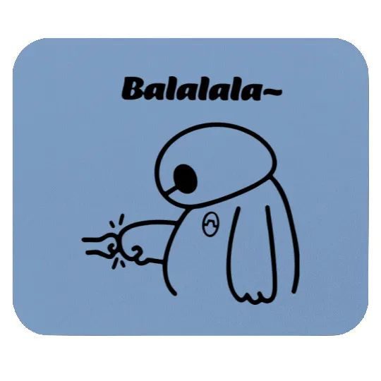 BaLaLaLa Disney Baymax Mouse Pads, Baymax Disney Mouse Pads, Baymax Mouse Pads, Disney Trip Mouse Pads, Disney Gift