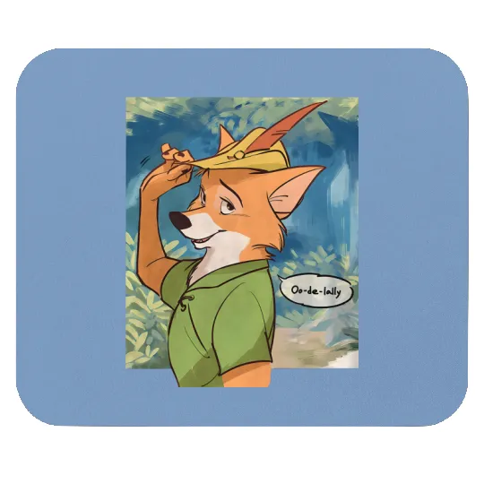 Vintage Disney Robin Hood Mouse Pads, Robin Hood