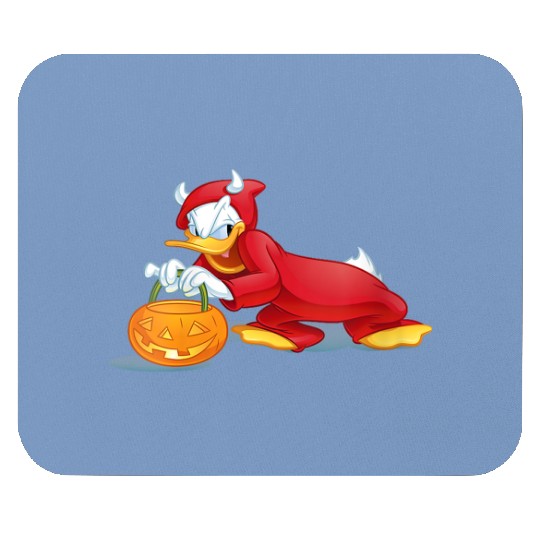 Womens Disney Halloween Donald Duck Devil Mouse Pads
