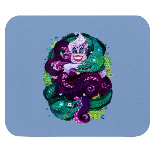Disney The Little Mermaid Ursula Sea Witch Paint Mouse Pads