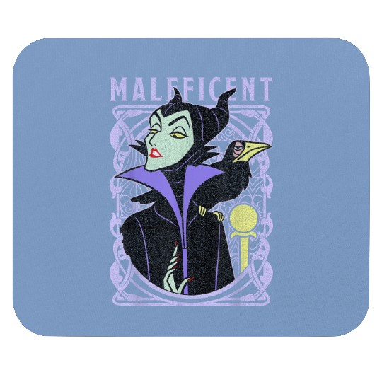 Disney Sleeping Beauty Maleficent Old School Pos Mouse Pads