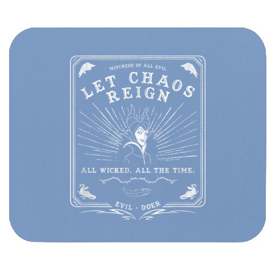 Disney Villains Maleficent Let Chaos Reign Tarot Mouse Pads