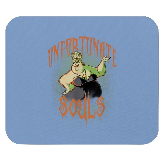Disney Villains Halloween Ursula Unfortunate Sou Mouse Pads