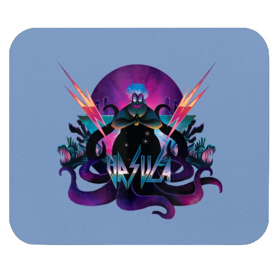 Disney Villains Ursula 90s Rock Band Neon Tank T Mouse Pads