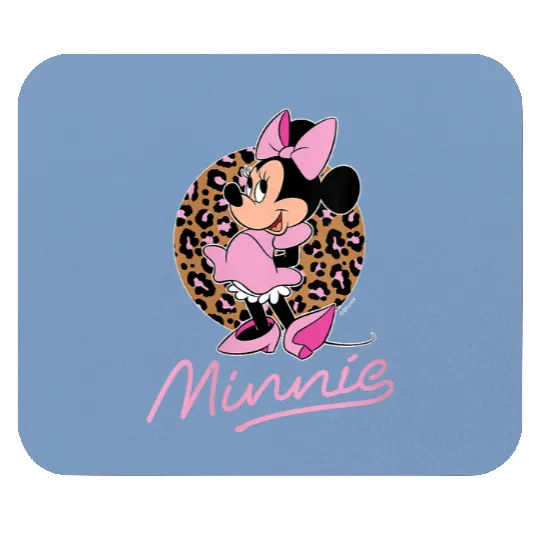 Discover Womens Disney Minnie Leopard Print Mouse Pads