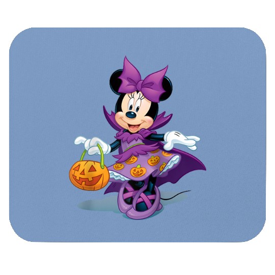 Disney Halloween Minnie Mouse Raglan Baseball Te Mouse Pads