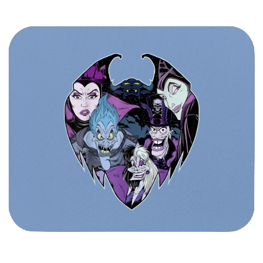 Disney Villains Evil Crew Mouse Pads