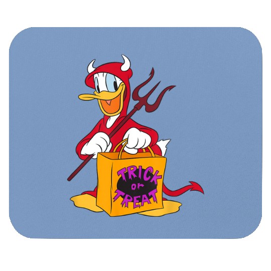 Disney Halloween Donald Duck Devil Trick or Trea Mouse Pads