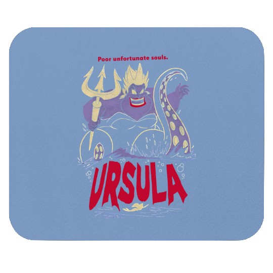 Disney The Little Mermaid Ursula Graphic Mouse Pads , Disneyland Family Party Gift Mouse Pads, Disneyland Family Party Gift Mouse Pads