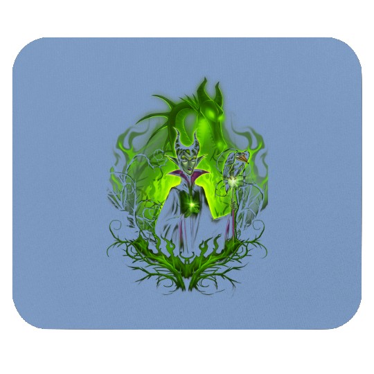 Disney Sleeping Beauty Dark Detailed Maleficent Mouse Pads