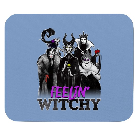 Disney Villains Halloween Feelin Witchy Group Sh Mouse Pads