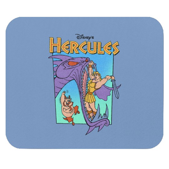 Disney Hercules Hydra Battle Retro Graphic Mouse Pads