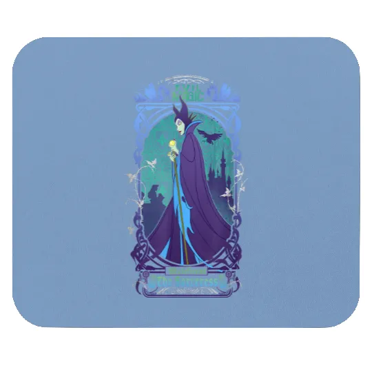 Disney Maleficent The Sorceress Deep Purple Grap Mouse Pads