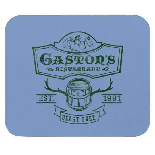 Disney Beauty And The Beast Gastons Restaurant E Mouse Pads