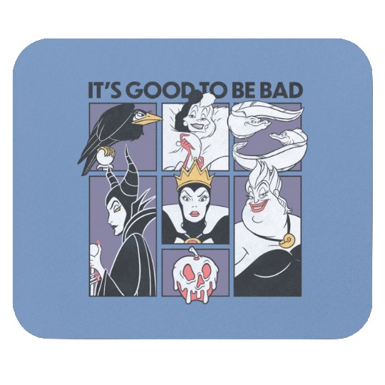 It's Good To Be Bad Mouse Pads, Bad Girls Club, Funny Villains Disney Mouse Pads