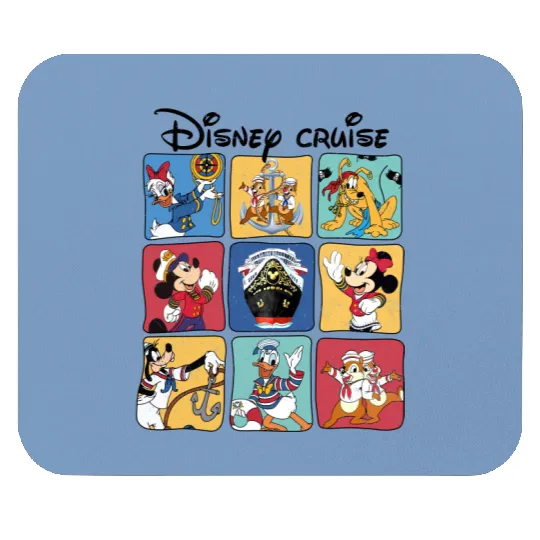 Disney Cruise Mouse Pads, Disney Family Matching Cruise Mouse Pads, Disney Cruise Vacation Mouse Pads