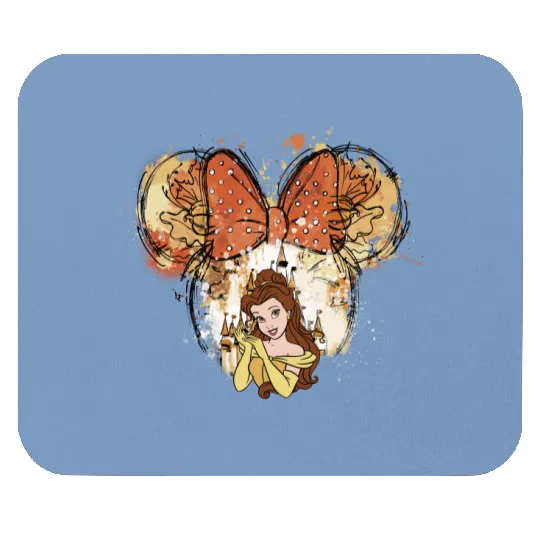 Princess Belle Mouse Pads,Belle Mouse Pads,Disney Princess Belle