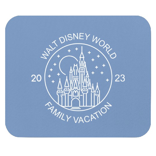 Disneyworld Family Vacation Mouse Pads, Disney 2023 Trip, Family Matching Mouse Pads