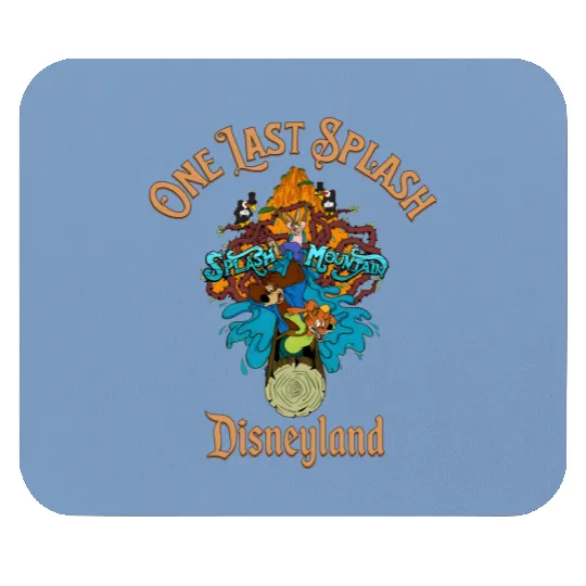 Disneyland Splash Mountain Mouse Pads, Disney Splash Mountain Mouse Pads
