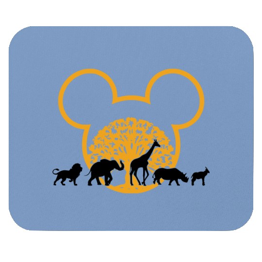 Animal Kingdom Mouse Pads, Gift For Her, Disney Kids Mouse Pads