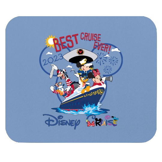 Disney Cruise Family Vacation 2023 Mouse Pads, Disney Cruise Group Mouse Pads