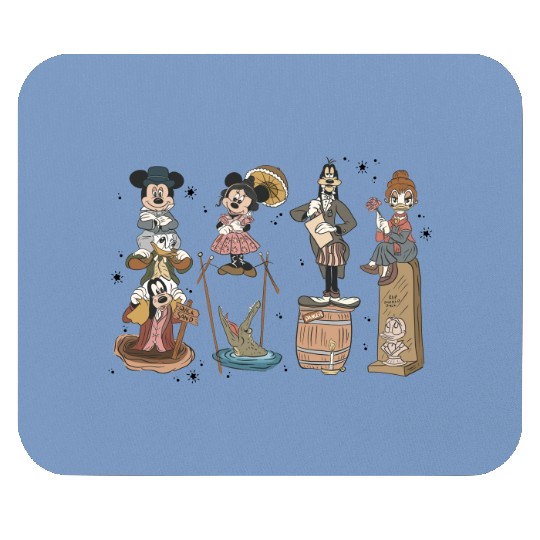 Haunted Mansion  Mouse Pads, Mickey and Friends Mouse Pads, Retro Disney Halloween Mouse Pads
