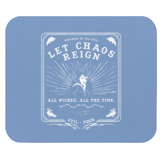 Disney Villains Maleficent Let Chaos Reign Tarot Card Mouse Pads