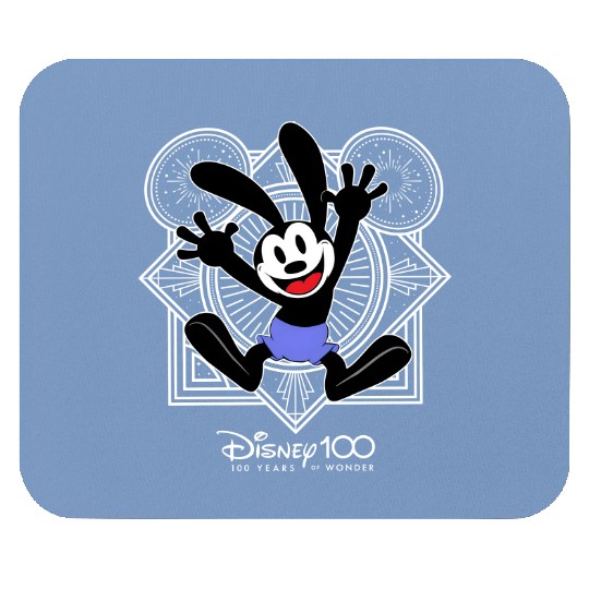 Disney Oswald The Lucky Rabbit Mouse Pads, Oswald Mouse Pads, Disney 100 Years of Wonder Mouse Pads, Disneyland 100th Anniversary Mouse Pads