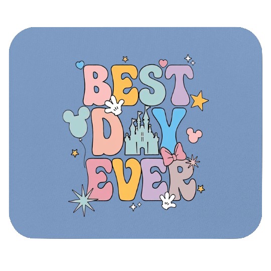 Disney Best Day Ever Mouse Pads, Disneyworld Family