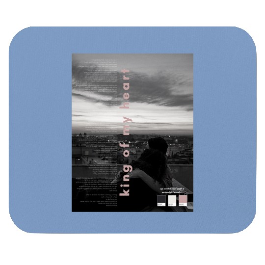 King of My Heart Taylorr Swift- Reputation Mouse Pads