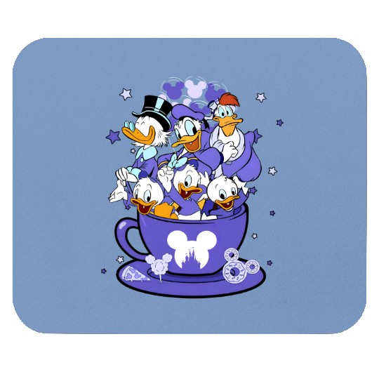 Disney DuckTales Group Tea Cup Balloon Mouse Pads, Disney 100 Years Of Wonder Mouse Pads