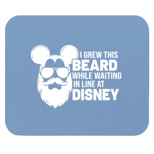 I Grew This Beard While Waiting In Line at Disney Mouse Pads, Disney Family Trip