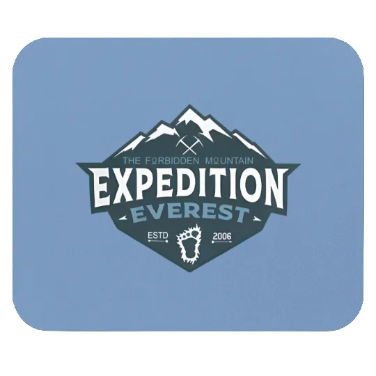 Expedition Everest Mouse Pads, Disney Everest, Disney's Animal Kingdom, Disney Vacation Mouse Pads, Disney Yeti