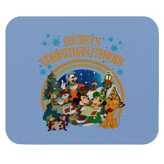 Mickey's Christmas Carol Mouse Pads, Disney Xmas Movie Mouse Pads