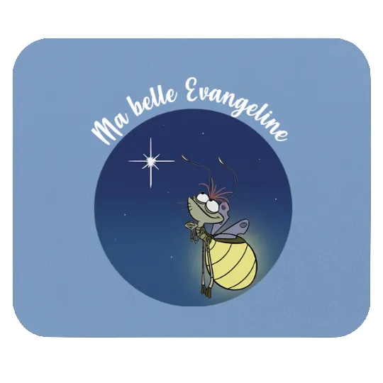Ray Firefly Evangeline Ma Belle Evangeline Mouse Pads, The Princess and The Frog Disney Mouse Pads