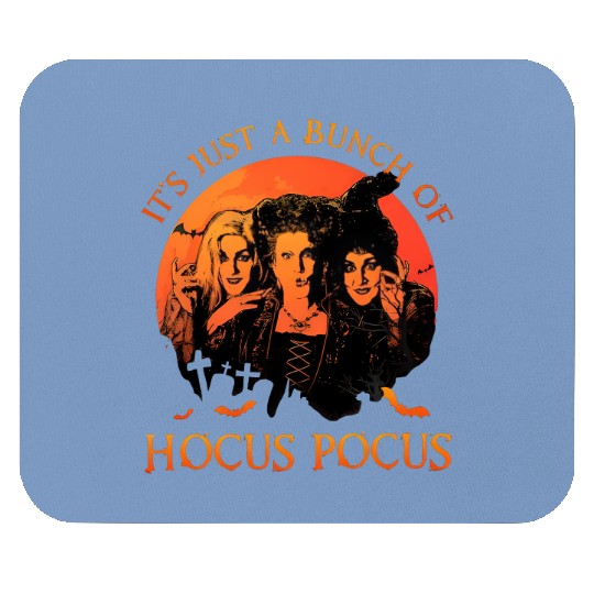 Disney Hocus Pocus Sanderson Sisters Halloween Mouse Pads, Cartoon Mouse Pads, Cute Mouse Pads, Gift For Family