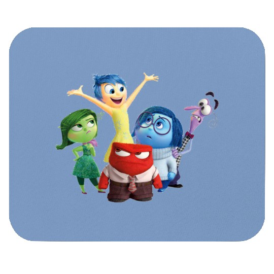 Inside Out 2 Movie Funny Disney Mouse Pads