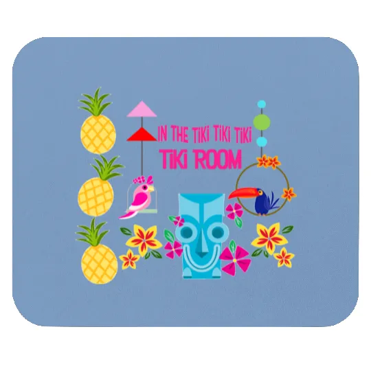 In the Tiki room - Enchanted Tiki Room Disney World - Mouse Pads