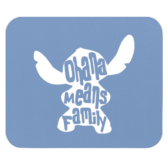 Ohana Means Family Mouse Pads, Disney Vacation Mouse Pads, Disney Trip Mouse Pads, Disney Gift Mouse Pads