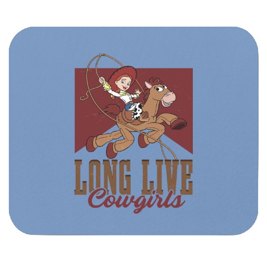 Retro Jessie Mouse Pads, Disney Pixar Toy Story Jessie Long Live