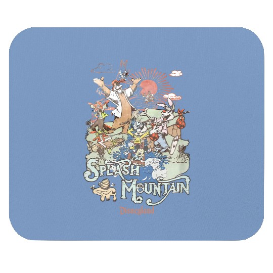 Disney Splash Mountain, Mickey And Friends Mouse Pads, Disney Mountain Mouse Pads