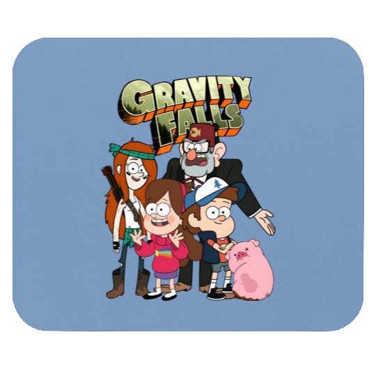 Gravity Falls Family Dynamics Mouse Pads, Disney Gravity Falls 90s Mouse Pads