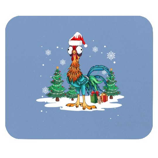 Hei Hei Moana Disney Christmas Mouse Pads, Funny Christmas Mouse Pads